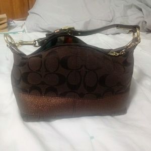 Coach hand bag